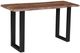 Coast2Coast Home™ Bozeman Brown Console Table with Black Base-0