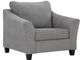 Benchcraft® Mathonia Smoke Chair and a Half-0