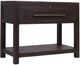 Hooker® Furniture Driftwood Burnt Timber Nightstand with Stone-0