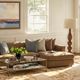 Dovetail Furniture Lumira Brown Floor Lamp-1
