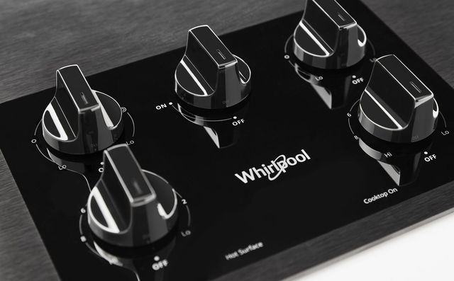 Whirlpool® 36" Black Electric Cooktop-3