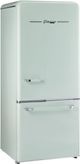 Unique® Appliances Classic Retro 24 in. 18 Cu. Ft. Summer Mint Green Bottom Freezer Refrigerator-1