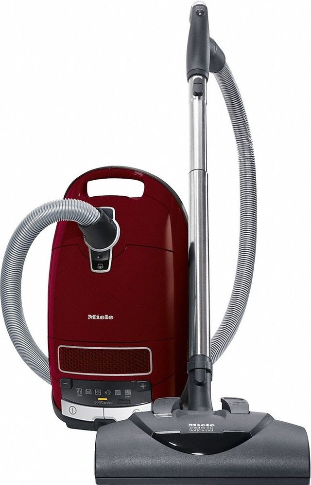 Miele Vacuum Complete C3 for Soft Carpet Tayberry Red Canister Vacuum-0