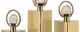 A & B Home Ravi Gold Decorative Bottles-1
