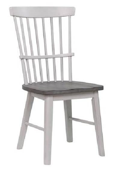 Urban Styles Furniture Newark Almond/Smoke Gray Swivel Dining Chair-0