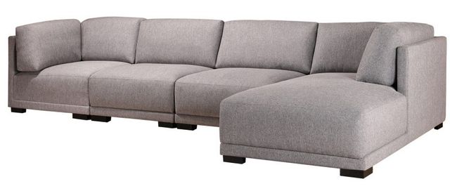 Moe's Home Collection Romeo Grey Right Modular Sectional-1