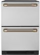 Café™ Brushed Bronze Under the Counter Refrigerator Handle Kit-2