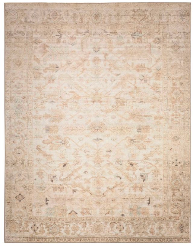 Nourison Home™ Vintage Washables Beige 5'x7' Area Rug-0