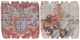 A & B Home 2-Piece Multi-Colored Wooden Wall Plaque Set-0