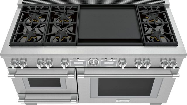 Thermador® Pro Grand® 60" Stainless Steel Pro Style Dual Fuel Range-4