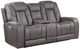 Steve Silver Co. Daniel Mossy Gray Triple Power Reclining Theater Loveseat-0