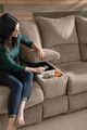 Catnapper® Elliott 2-Piece Pewter Lay Flat Reclining Sectional-2
