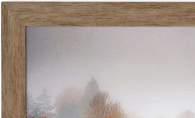 Stylecraft Misty Autumn Pound Brown/Off-White/Orange Wall Art -1