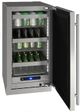 U-Line® 18" Stainless Steel Panel Ready Undercounter Refrigerator-1