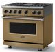 Viking® 7 Series 36" Golden Hour Pro Style Dual Fuel Range with Griddle-3