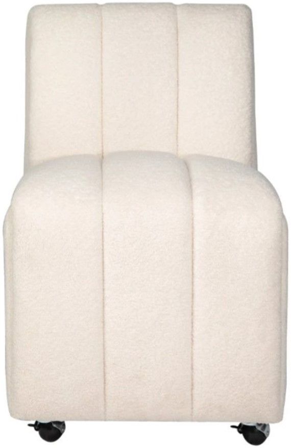 Jofran Inc. Urban Archive Tess Natural Castered Chair-2