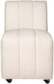 Jofran Inc. Urban Archive Tess Natural Castered Chair-2