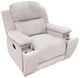 American Wholesale Furniture Valeria Dove Manual Glider Recliner-0