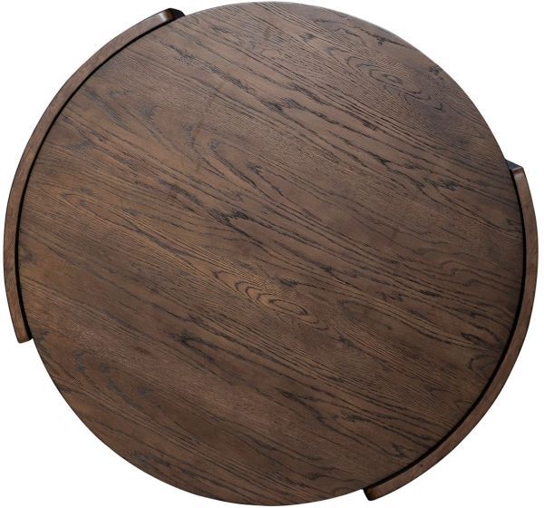 Liberty Furniture Warren Park 3-Piece Coffee Brown Round Optional Occasional Table Set-3