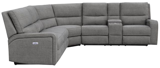 Emerald Home Medford 3-Piece Charcoal Ash Power Reclining Sectional-3