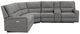 Emerald Home Medford 3-Piece Charcoal Ash Power Reclining Sectional-2