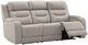 Ashley® Dreamer Gray Power Reclining Sofa with Audio-1