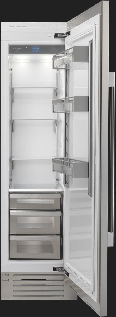 Fulgor Milano 24" 13.0 Cu. Ft. Stainless Steel Built-In Column Refrigerator-1