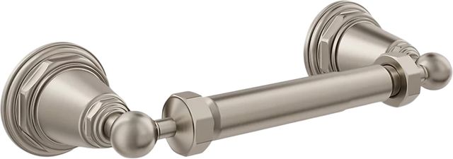 KOHLER® Pinstripe® Vibrant Brushed Nickel Toilet Paper Holder-0