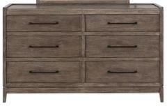 Legends Home Montrose Charcoal Brulee Dresser