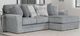 American Wholesale Furniture Glacier 2-Piece Shark Right-Arm Facing Sectional and Chaise-1