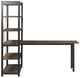 Liberty Furniture Tanners Creek Dark Pewter/Graystone Desk and Bookcase Set-2