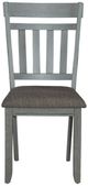 Liberty Furniture Newport Gray/Smokey Gray Splat Back Side Chair-2
