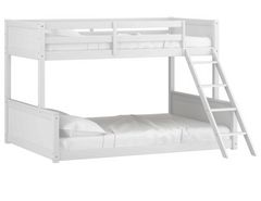 HH2 Home Capri White Twin Over Full Bunk Bed