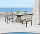 CabanaCoast® Customizable Cove Synthetic Fiber 48" Outdoor Round Dining Table-4