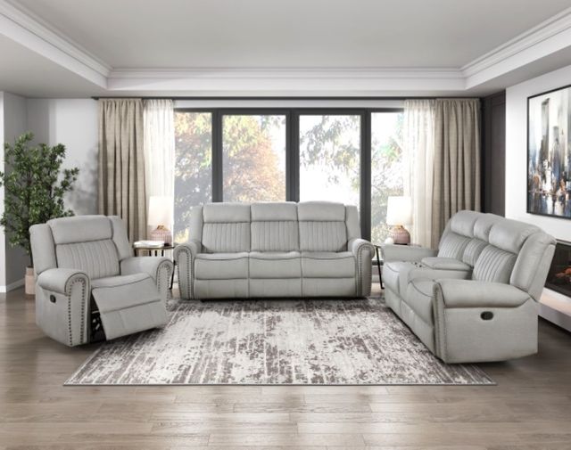Homelegance® Brennen Mist Manual Recliner-1