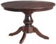 Urban Collections by Yutzy Woodworking Estate Retreat Cherry/Rich Cherry 60”x60” Single Pedestal Dining Table-0
