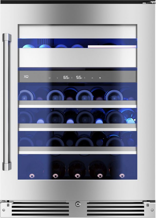 XO 24'' Stainless Steel Built In Wine Cooler-0