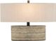 Currey & Company Innkeeper Rustic/Vanilla Table Lamp-1