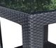 CabanaCoast® Customizable Chorus Wicker 24" Outdoor Square Side Table-1