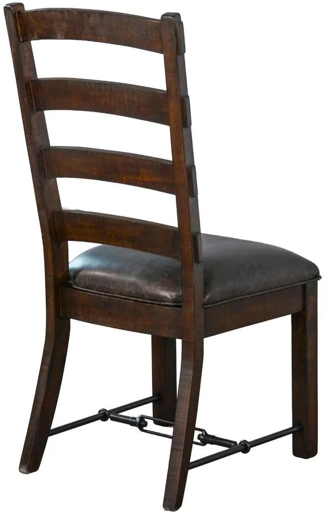 Sunny Designs™ Homestead Tobacco Leaf Ladderback Dining Chair-3