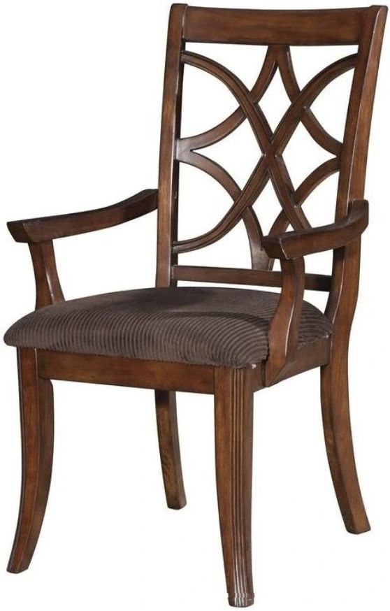 ACME Furniture Keenan Brown/Dark Walnut Arm Chair-2