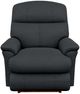 La-Z-Boy® Reed Blueberry Leather Power Rocking Recliner with Headrest-1