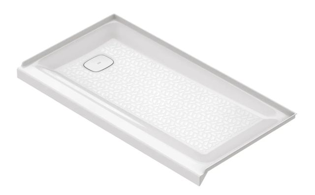 American Standard Aspirations™ 60" x 32" Single Threshold Shower Base With Left-Hand Drain-3
