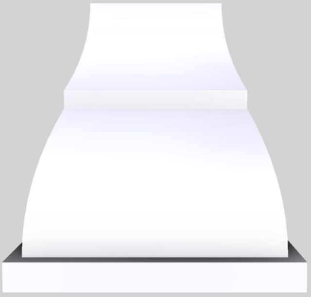 Vent-A-Hood® Designer Series 48" White Island Range Hood-1