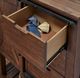 A-America® Sun Valley Rustic Timber Large Barn Door Chest-3