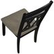 Homelegance® Ogden Black/Brown Dining Side Chair-5