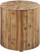 Furniture Classics Sunburst Brown 24" Side Table-0