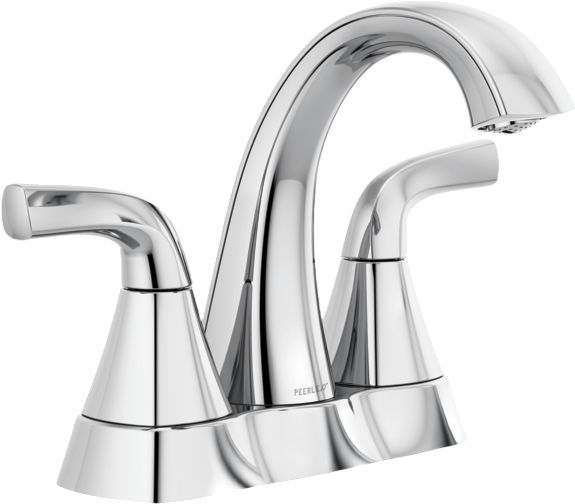 Peerless Parkwood® Chrome 6" 2-Handle Centerset Lavatory Faucet-0