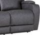HomeStretch Jaguar Graphite Power Reclining Loveseat-2