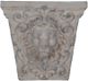 A & B Home Gray Lion’s Head Wall Decor-0